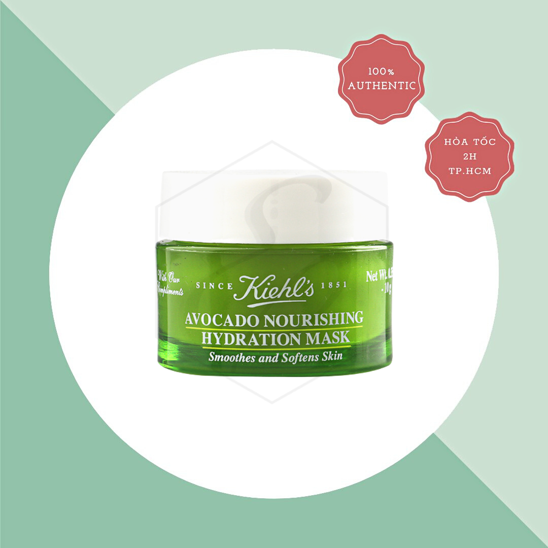 [Mini] Mặt nạ bơ Kiehl's Avocado Nourishing Hydration Mask - 10g